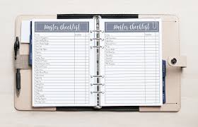 Free Printable Wedding Planner A5 Letter