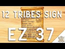 The Israelites 12 Tribes Sign Ez 37