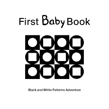 You may notice him reaching for the pages. First Baby Book Black And White Patterns Adventure Mascot Books