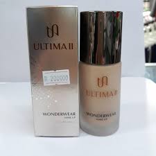 jual ultima ii wonderwear make up 35ml