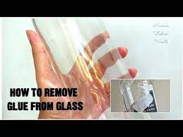 How To Remove Glue From Glass Diy