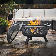 wood burning fire pit