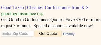 Auto insurance quotes are determined by the information given to the quote provider. Good To Go Insurance Goodtogoinsurance Org Goodtogoinsurance Org