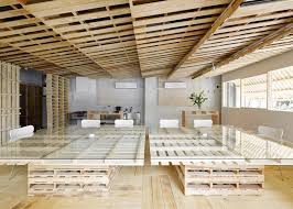 hiroki tominaga atelier use old pallets