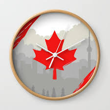 Red Maple Leaf Flag Logo Canada