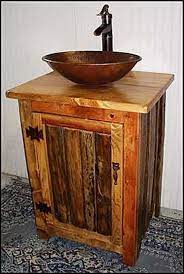 Rustic Log Bathroom Vanity Ms1373 25