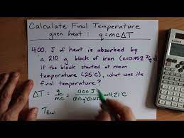 Final Temperature Given Heat