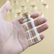 Wishing Bottle With Cork Stoppers