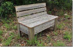 Building A Bench Using Old Fence Boards