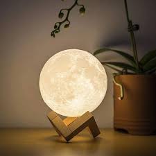 Decorative Lights 3d Moon Lamp 15 Cm