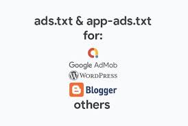 ads txt and app ads txt for admob