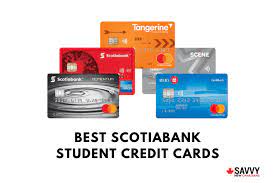 best scotiabank student credit cards in
