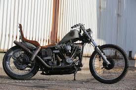 harley davidson fxe custom motorcycle