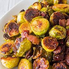 roasted brussels sprouts with bacon and