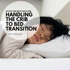 Tips For Transitioning From Crib To Bed