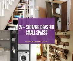 To make up for a storage scarcity around your front door, outfit the space with a variety of hooks and open shelves to create a customized dropzone that works for your family. 27 Creative Storage Ideas Designs For Small Spaces For 2021