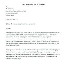 Notice Of Lease Termination Letter From Landlord To Tenant South