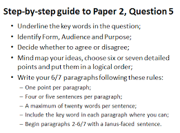 You should be able to find at least four or five points to answer a longer question. This Much I Know About A Step By Step Guide To The Writing Question On The Aqa English Language Gcse Paper 2 John Tomsett
