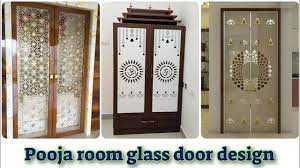 puja room gl door design mandir