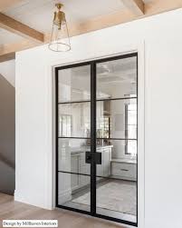 Modern Cottage Interior Double Door