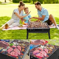 portable charcoal barbecue grill