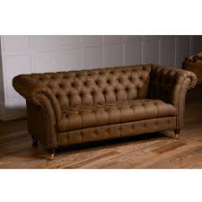 vine leather chesterfield sofa