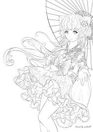 The spruce / wenjia tang take a break and have some fun with this collection of free, printable co. Anime Coloring Book Adultcoloringbookz