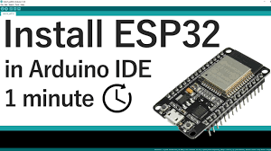 installing esp32 in arduino ide