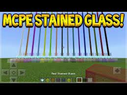 Mcpe Stained Glass Minecraft Pocket