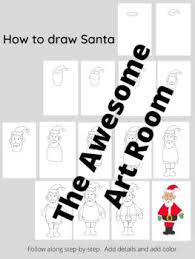 Suggested clip · 116 seconds. Step By Step Drawing Santa Worksheets Teaching Resources Tpt