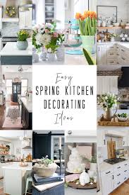 spring farmhouse kitchen decor ideas