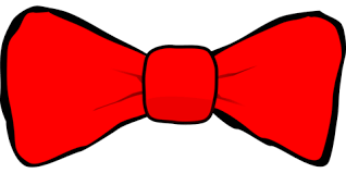 Red Bow Tie Photo Prop Template Free Printable Papercraft Templates