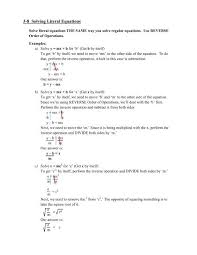 3 8 literal equations notes