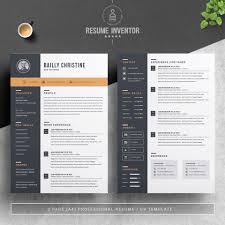 simple graphic design resume template