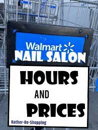 walmart nail salon s hours plus