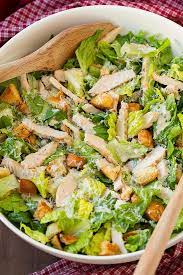 Cheese In Chicken Caesar Salad gambar png