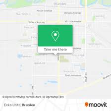 how to get to ecko unltd in brandon by bus