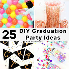 25 diy graduation party ideas and