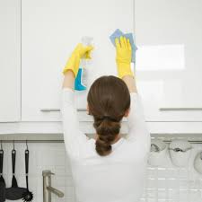 They're also not food safe and can leave a harmful residue even after. How To Clean Kitchen Cabinet Doors