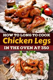 to cook en legs in the oven