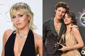 Welcome to the world of romance: Miley Cyrus Asked Camila Cabello And Shawn Mendes For A Three Way Teen Vogue