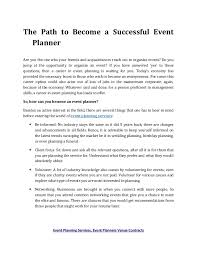 Event Planning Services Event Planners Venue Contracts