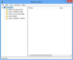 open registry editor in windows 8