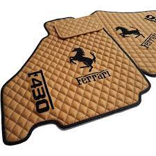 diamond sch eco leather floor mat