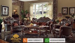 Toko furniture yang menyediakan berbagai macam furniture dan mebel kekinian berkualitas. Set Sofa Tamu Klasik Mewah Mebel Jati Jepara Ssrt187 Dkayou Furniture Indonesia