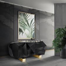 combine black and gold into your home decor