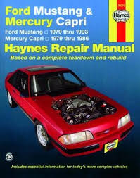 You may find documents other than just manuals as we also make available many user guides, specifications. Haynes Mustang Service Manual 79 93 Lmr Com