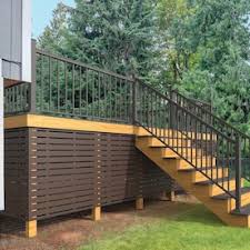 Moistureshield deck railing systems will take your deck to that next level that will make all the difference. Trex Signature 6 Ft X 1 75 In X 36 In Classic White Aluminum Deck Rail Kit With Balusters 23 Piece And Assembly Required In The Deck Railing Department At Lowes Com