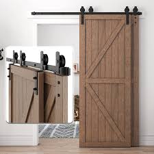 6ft byp sliding barn door hardware