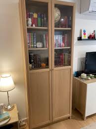 Glass Fronted Bookcase Bookcases